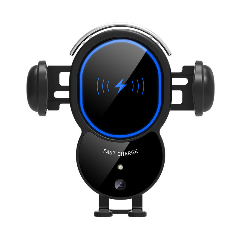 Car Wireless Charger Automatic Infrared Sensor Mobile Phone Bracket Triple Action