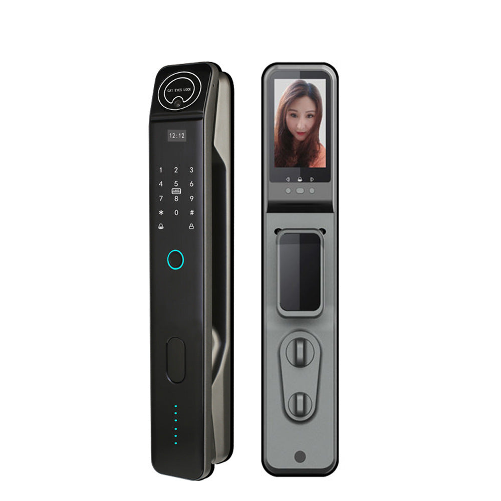 Fingerprint Lock Automatic Peephole Viewer Graffiti