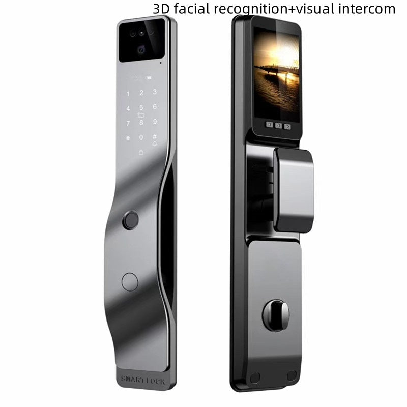 Automatic Face Recognition Intelligent Fingerprint Password Lock