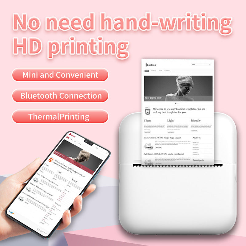 Mini Small Portable Printer