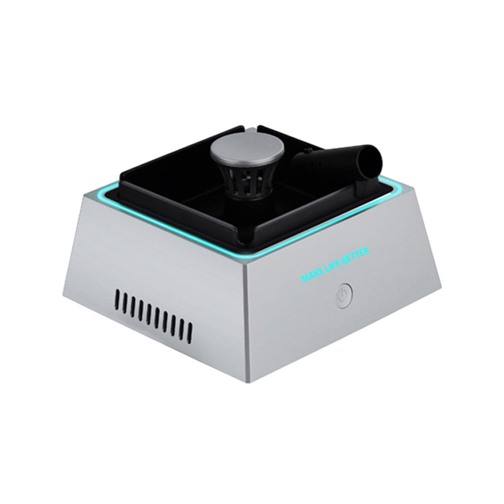 Intelligent Electronic Ashtray Air Purifier Remove Smoke Grabber Air Cleaners Smokeless Ashtray Ash Tray For Smoker Home Office